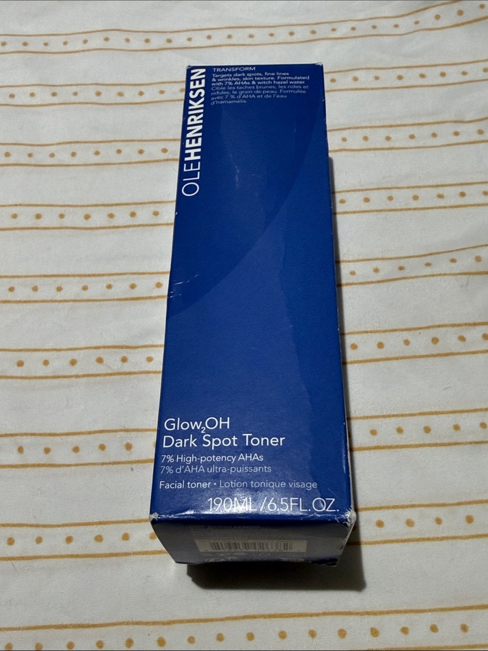 NWT Ole Henriksen Glow2OH Dark Spot Toner